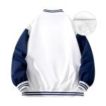 Бейсбольная куртка унисекс UGTG, Белый - фото 3
