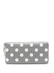 Кошелек в горох Comme Des Garçons Wallet, серый - фото 2