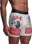 Under Armour мужские боксеры Performance Tech Mesh Print Singles, 6", White Big League Chew - Single - фото 4