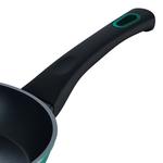 Набор сковород алюминий, 2 предмета, зеленый - фото 5