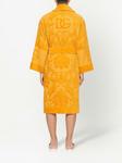 Dolce & Gabbana халат с длинными рукавами, оранжевый - фото 5