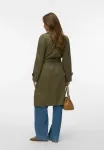 Длинный плащ вмлоу Vero Moda, Khaki - фото 2