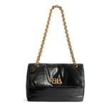 Сумка monaco small chain bag 'black' Balenciaga, черный - фото