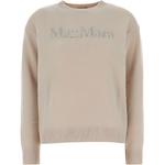 Футболка с логотипом 'S MAX MARA, Светлая умбра - фото 2