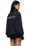 Ветровка с принтом логотипа Pushbutton, цвет bk - фото 3