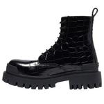 Ботинки (WMNS) Balenciaga Strike Martin Boots Black 600970WA9D01000, черный - фото