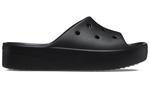 Шлепанцы и сланцы Crocs Platform Slide Crocs 'Black' Women's - фото
