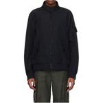 STONE ISLAND Бомбер с высоким воротом, Black - фото 5