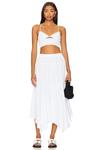 Юбка макси SNDYS Tahlia, белый - фото 4