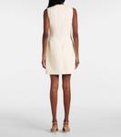 Мини-платье с круглым вырезом Stella Mccartney, кремовый - фото 3