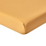 Простыня Homescapes желтый, 90/190 см - фото