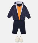 Хлопковые брюки Il Gufo, синий - фото 2