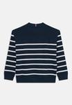 Толстовка MINI CORP STRIPE CREW NECK UNISEX Tommy Hilfiger, темно-синий - фото 2