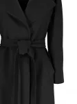 Пальто с поясом Heresis, черный - фото 3