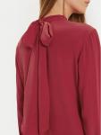 Блуза стандартного кроя Twinset, красный - фото 4
