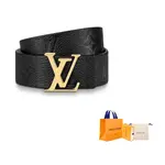 Ремень женский Louis Vuitton с пряжкой, черный - фото 6