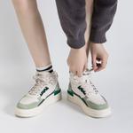 Кроссовки WARRIOR Skateboarding Shoes Women's Mid-top, бежевый - фото 7