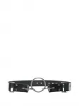 Ремень с металлическим декором Martine Rose, черный - фото