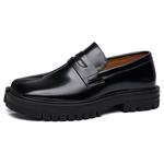 Лоферы унисекс HUITE, Black - фото