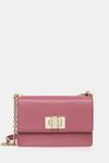 Кожаная сумка Furla, розовый - фото