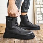 Мужские ботинки Cahhrrn X Martin Boot Men Beige Weishibangwei - фото 5