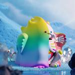 400% мега коллекция сокровищ YUKI RAINBOW модные фигурки 18см POP MART - фото 4