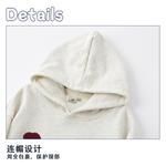 Lee Свитшот White Heather Gray для подростков - фото 8