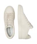 Кроссовки мужские Emporio Armani кожаные на плоской подошве, экрю - фото 4