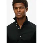 Рубашка Superdry Essentials Tailored Fit, черный - фото 4