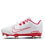 Кроссовки hyperdiamond 4 pro 'white university red' Nike, белый - фото
