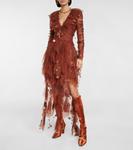 Украшенные сапоги до колена Zimmermann, Rust - фото 2