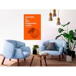 Фреска Artgeist The Happiest Colour, оранжевый - фото 2