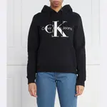 Толстовка обычного кроя Calvin Klein, черный - фото