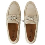 Ботинки-лодочки мужские бежевые Loro Piana - фото 5