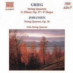 CD диск Grieg / Johansen / Oslo String Quartet: String Quartets - фото