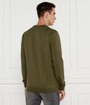 Толстовка мужская Guess Jeans с логотипом и круглым вырезом, зеленый - фото 3