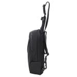 DESCENTE Нейлоновая слинг-сумка унисекс черная, Black - фото 3