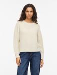 VILA Свитер 'VIDebs' в цвете Cream - фото 4