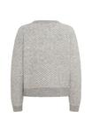 Джемпер Kaffe KABITZY PULLOVER, Grey M Chalk Zig Zag/Grey - фото 6