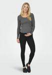 Топ с длинными рукавами OLMXENA ONLY MATERNITY, темно-серый - фото 2