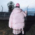 Пуховик унисекс WARRIOR, розовый - фото 7