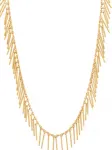 Колье с бахромой JIL SANDER, золотой - фото 3