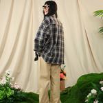 Футболка унисекс BRUMAIRE, синяя (реверсивная версия) - фото 7