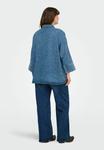 Блуза ONLY Carmakoma Button-down blouse, Medium Blue Denim/Blue Denim - фото 3
