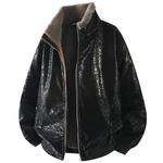 Пуховик Unisex Stand Collar Thickened X1617, coffee - фото 3