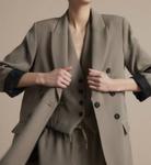 Блейзер Fluid в глине summum, цвет clay - фото 2