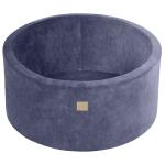 Бассейн MeowBaby круглый сухой детский 90х40см/ - фото