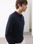 Marks & Spencer Лонгслив в темно-синем цвете - фото 5