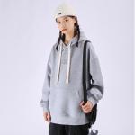 Свитшот унисекс Gwola, серый (с флисовой подкладкой и утепленный) - фото 4