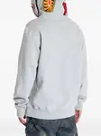 Худи Shark A BATHING APE, серый - фото 3